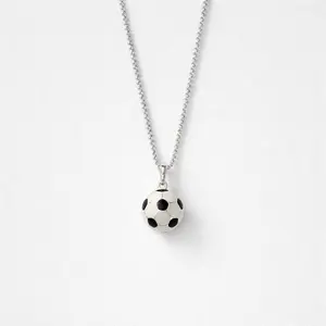 925 Silver Soccer Ball PENDANT ONLY