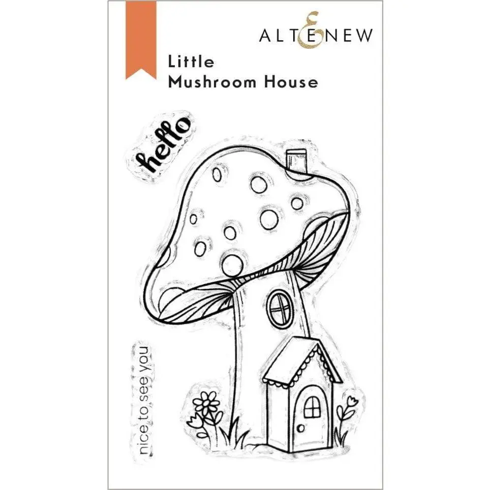 Little Mushroom House Stamp Set