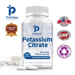 Potassium Citrate - Potassium Mineral Natural Capsules - Non-GMO