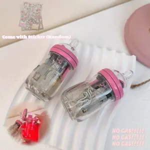 【Without Gas】,Creative Valentine's Day Gift For Girlfriend, Cute Mini Bottle Windproof Lighter, Kitchen&Outdoor Candle Lighting Tool, Adjustable, Multifunctional, Unique, Practical Gift For Ladies, Good Friend Birthdays, Anniversaries