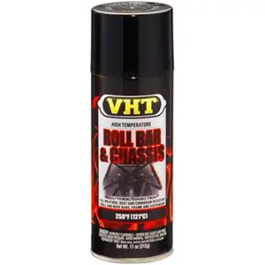 Vht SP670 Gloss Black Roll Bar And Chassis Paint Can - 11 Oz.