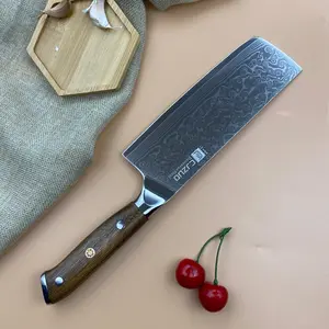 Damascus Steel Kitchen Knife Set - Ultra Sharp Petty & SlicingKnives for Home Use,Designed for Comfort, Ideal for Meat and Vegetables​