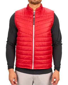 Jaxon Quilt Vest Menswear Zipper