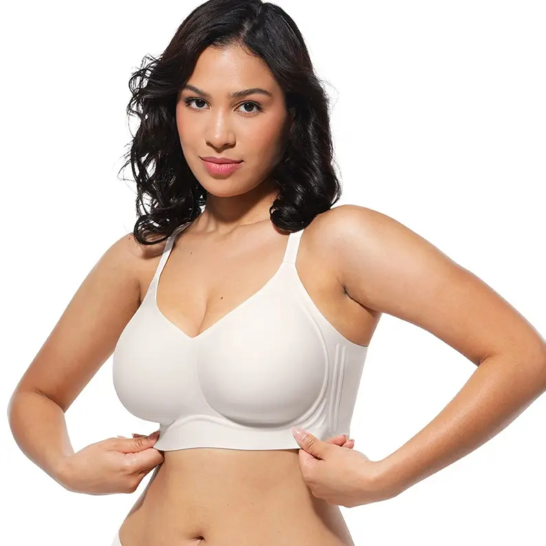 Shapellx Smoothing CloudFit Wireless Support V-Neck Bra Shapellx Smoothing CloudFit Wireless Support V-Neck Bra