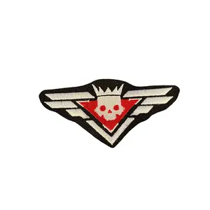 Helldivers Embroidered Patch, Iron On, Sew On, Hook Backing Sewn Embroidery Thorn Embroidery