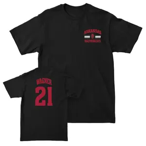 DJ Waggner #21 Arkansas Baseball Tee, Arkansas Razorbacks Fan Apparel, Player Name and Number 2 Sides Shirt, School Baseball Shirt, Hot Player Team Shirt, Unisex Top