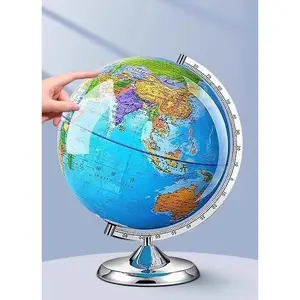 Student Use Large 3D AR Globe Earth Globe for Elementary School Students 3D Magnetic Levitation for Middle School Students Genuine Smart