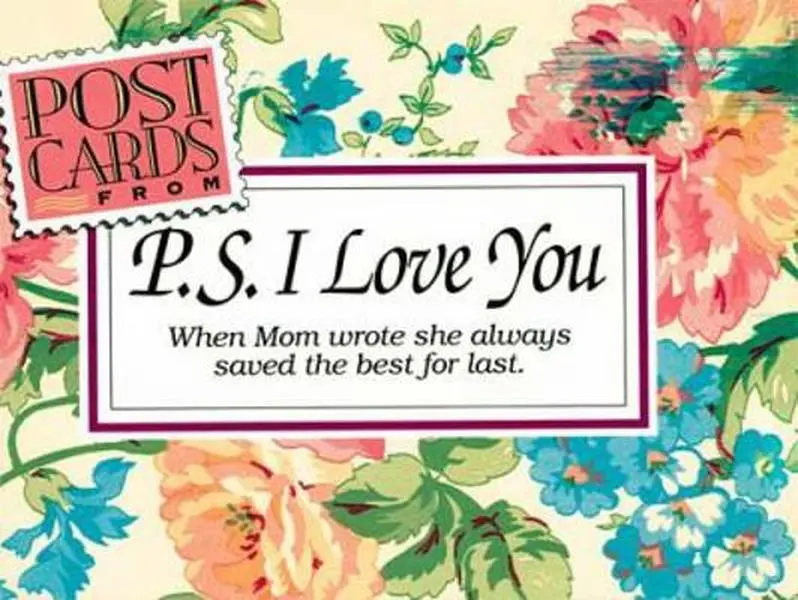 Used Postcard Set - 30 Cards, 0.4 lbs, from "P.S. I Love You: When Mom Wrote, She Always Saved the Best for Last" by H. Jackson Brown Jr., Literature & Art Books Category, Pre-Owned Conditions