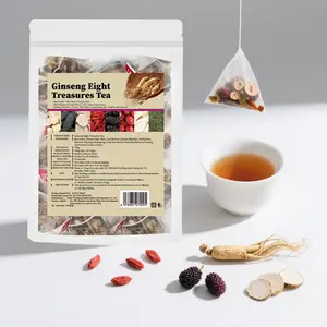 Eight Treasures Tea Blend - 30 Bags of Natural Tea Drink Chinese Herbal Tea