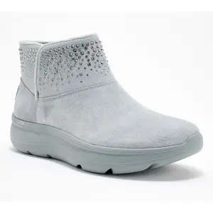 Skechers On-the-GO Suede Ankle Boots - Encore