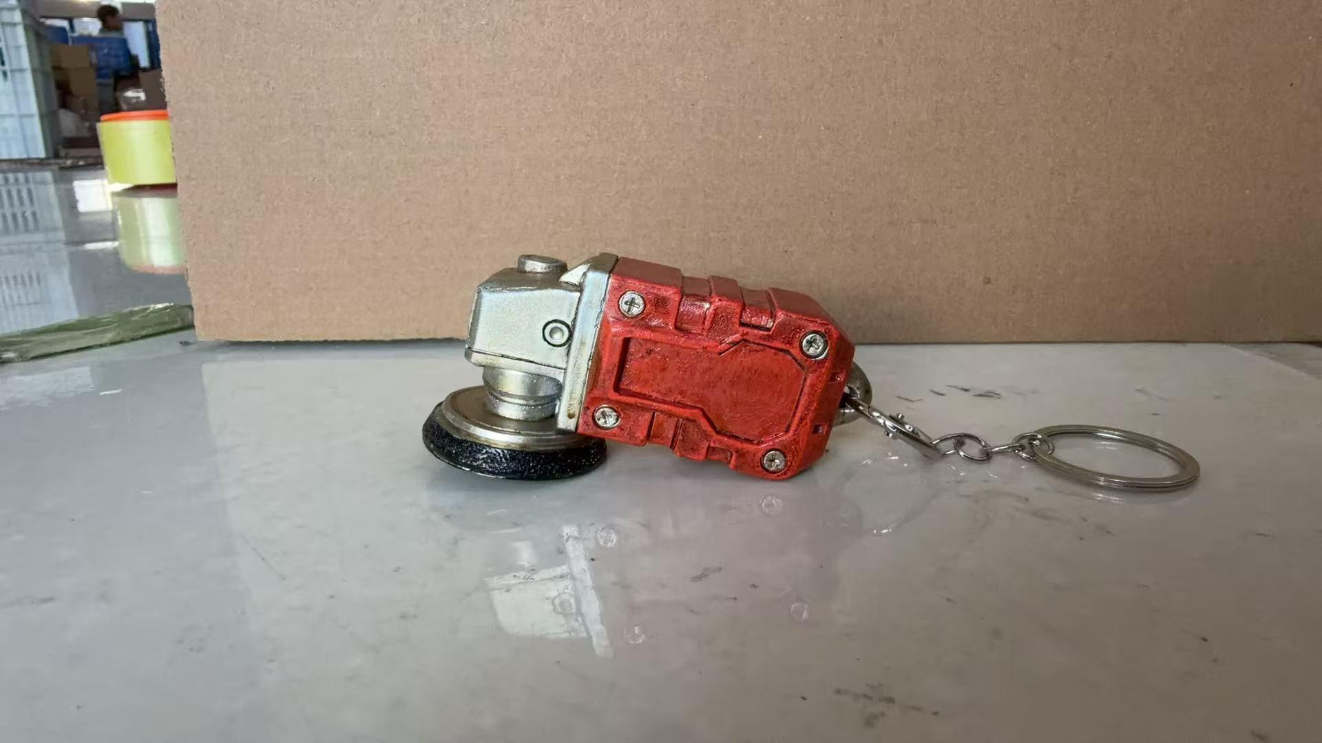 2-in-1 Makita-inspired mini grinder keychain accessory