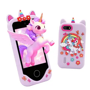 Children's Smart Digital Educational Toy Phone, Portable, 32GB Memory Card Compatible, Various Style Choices, Perfect Gift for 3-12 Year Olds on Holidays & Birthdays