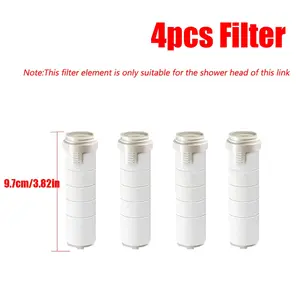 5-Mode Adjustable High-Pressure Shower Head with Water-Saving Filter - Bathroom Accessory