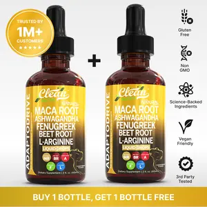 Clean Nutra BOGO | Organic Maca Root, Ashwagandha, Fenugreek, Beet Root and L-Arginine Liquid Multivitamin for Women and Men Liquid Drops – Adapto Drive Clean Nutra BOGO | Organic Maca Root, Ashwagandha, Fenugreek, Beet Root and L-Arginine Liquid Multivitamin for Women and Men Liquid Drops – Adapto Drive