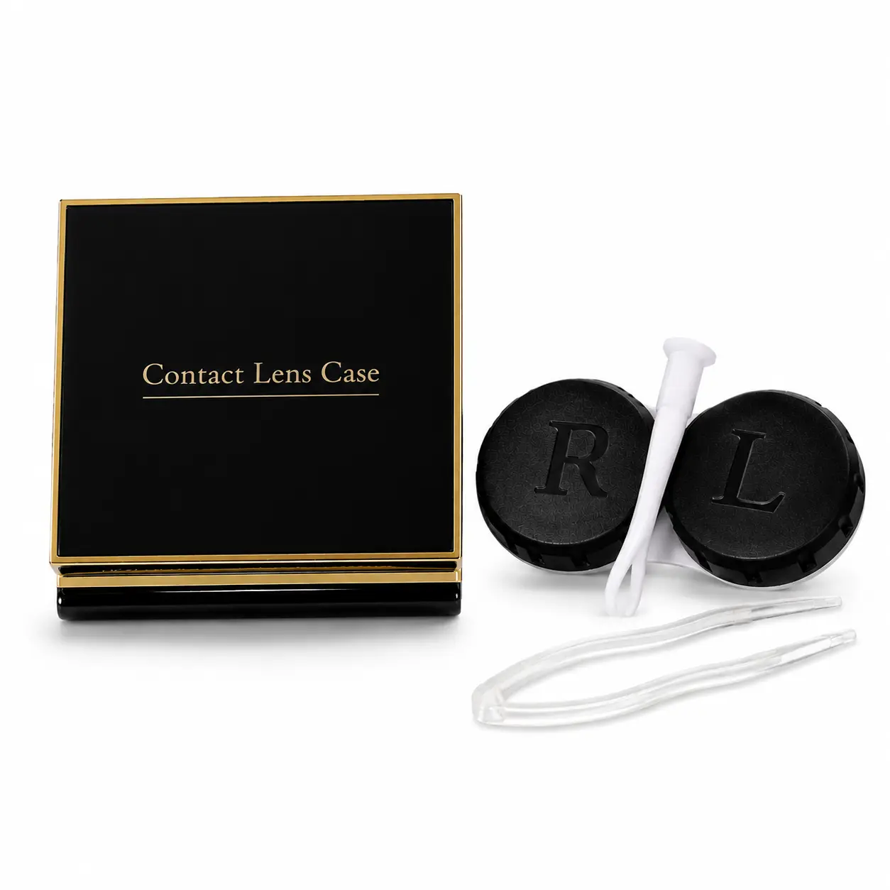Contact Lens case organizer compact for Inserter and Remover Kit Complete, Aplicator included (handlers)