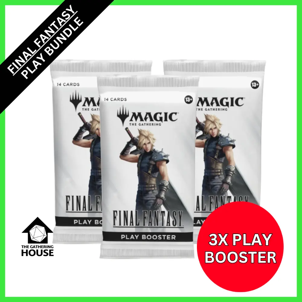 1x - 3x - 6x FINAL FANTASY - Play Booster Pack - (FIN) MTG - Magic the  Gathering - TikTok Shop