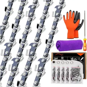 5 count 16 Inch  Chain 3/8" LP Pitch 043'' Gauge 55 Drive Links Replacement for Stihl 017 018 019, E 140, MS 170, MS 180, Replaces 36100050055, 61PMM355