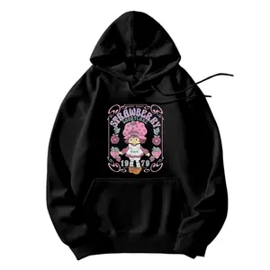 Cotton Sweet Berry Shortcake Seventies Hoodie Sweatshirt