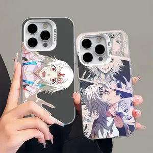 Juuzou Suzuya Tokyo Ghoul Phone Case For iPhone 17,16,15,14,13,12,11,Pro,Max,Plus,Mini,XS,SE Anti Fall Gray White Matte Hard Bumper
