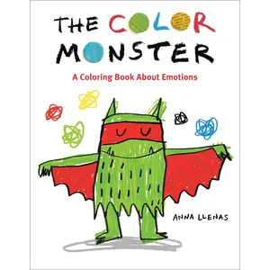 The Color Monster: A Coloring Book About Emotions by Anna Llenas [Paperback Book]