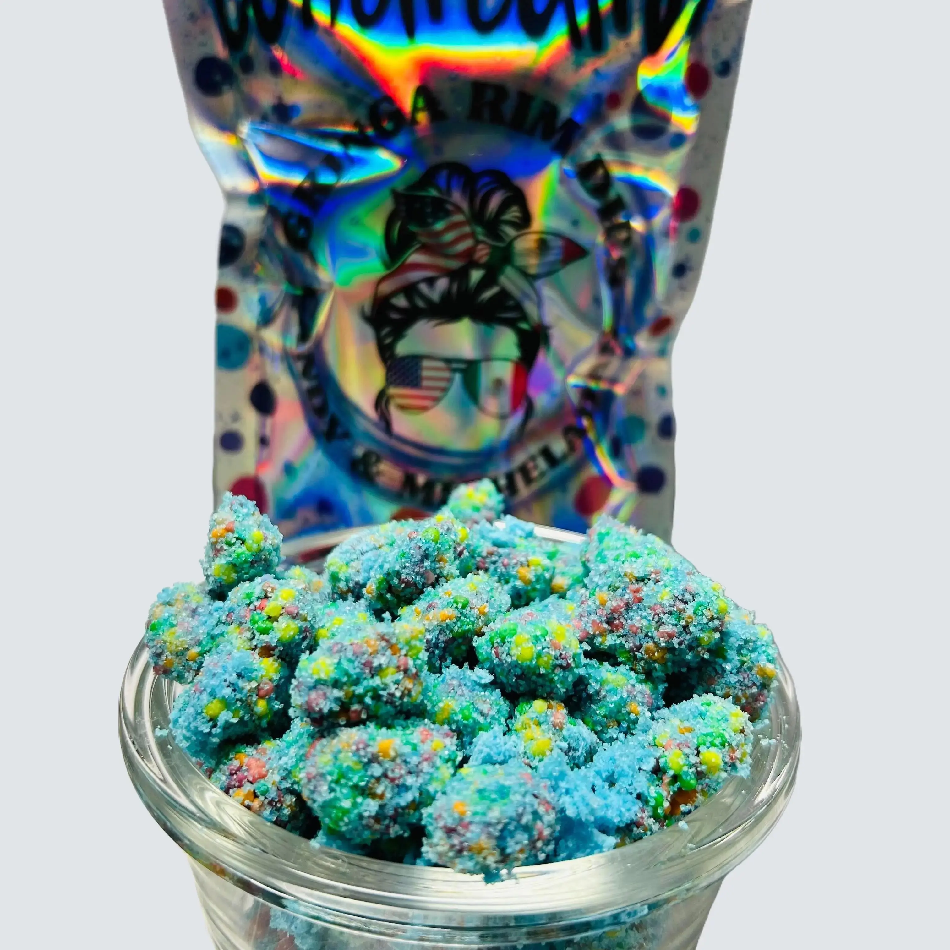 Gringas Cotton Candy Nerzzzzzz - Sweet Snack Candy Gringas Cotton Candy Nerzzzzzz - Sweet Snack Candy