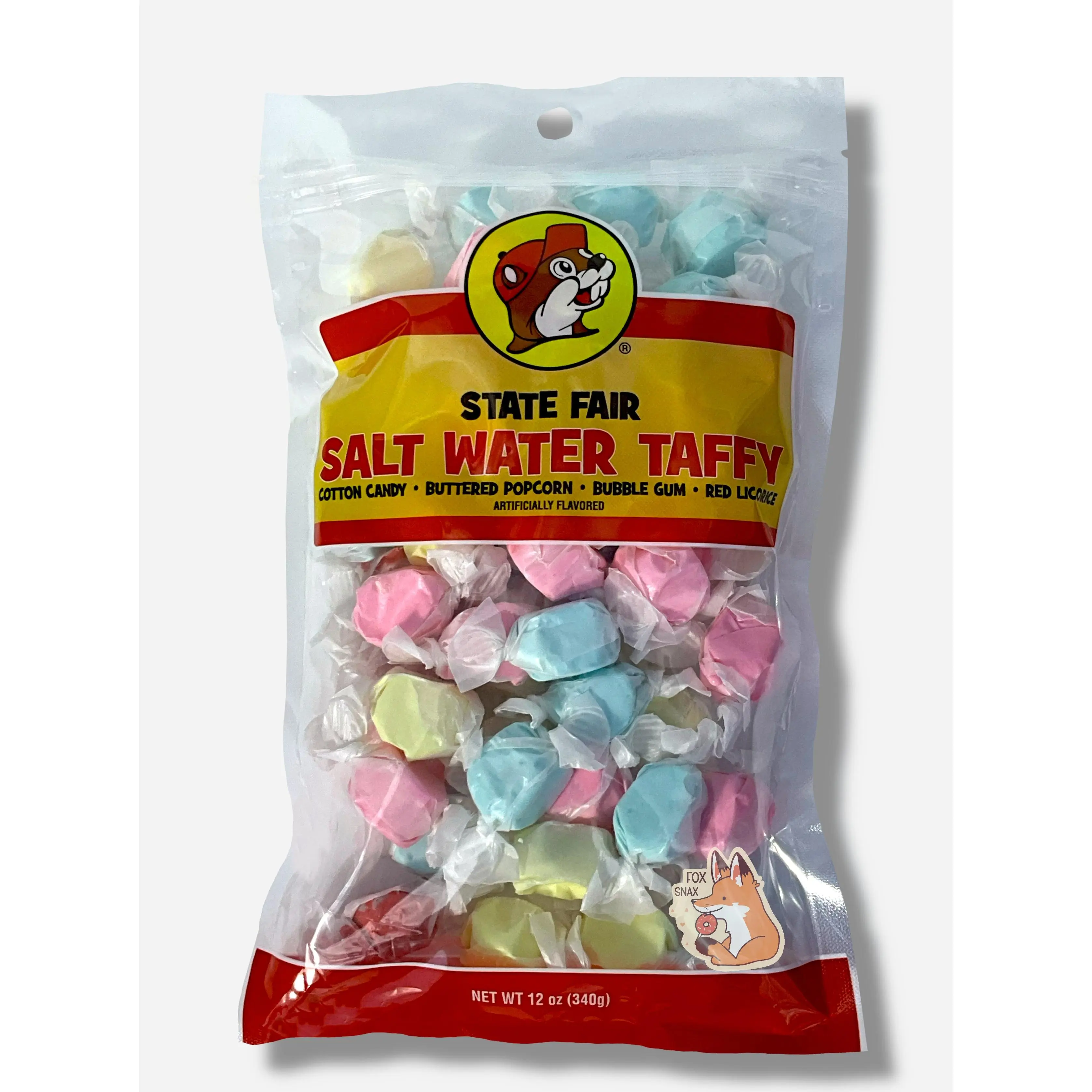 Buc-ee's State Fair Salt Water Taffy Candy Snack
