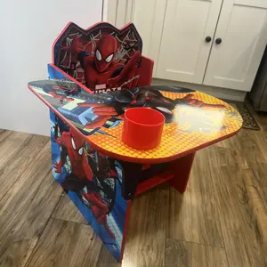 Spider-Man Chair Desk with Storage Bin