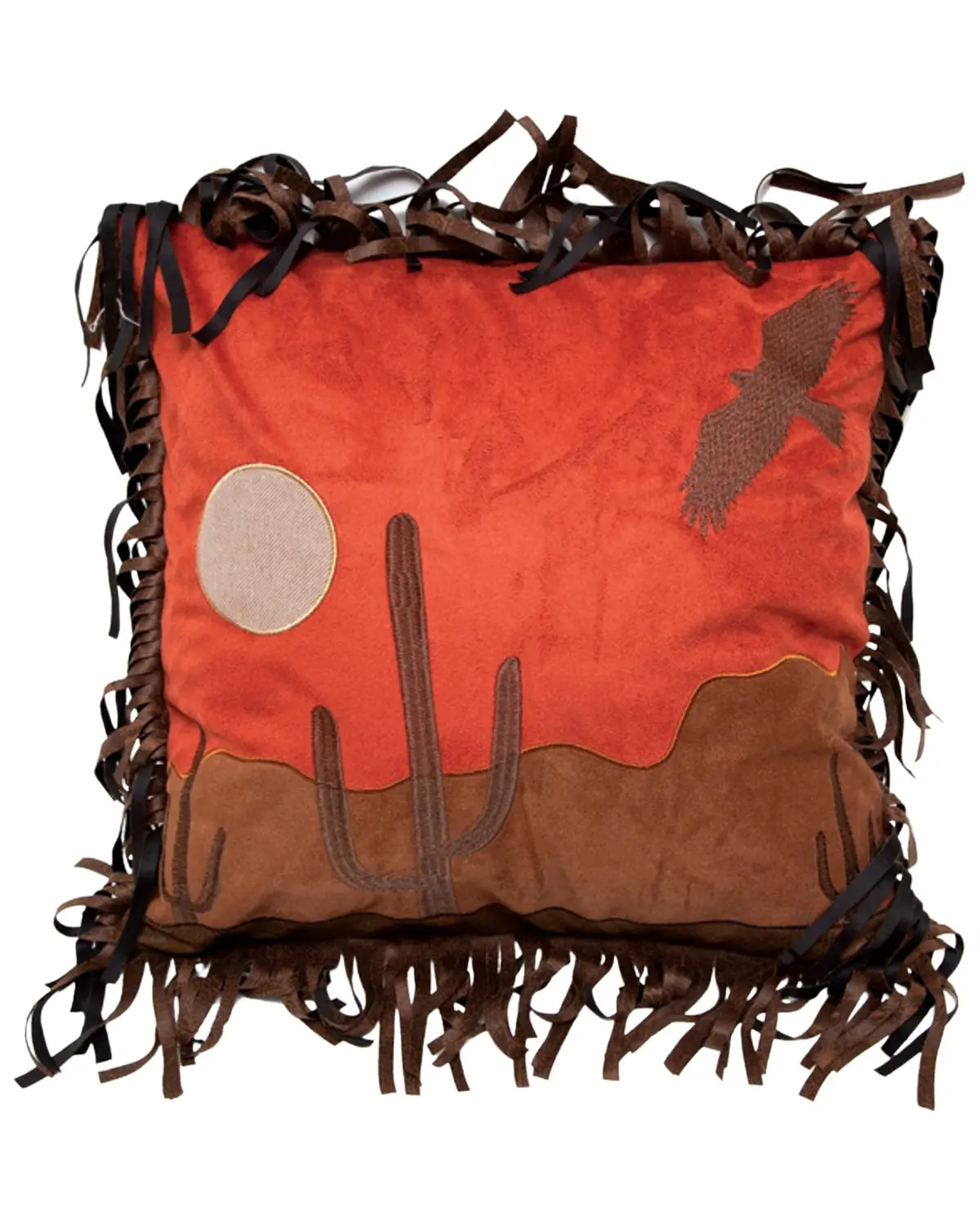 Carstens Home Unisex Cactus Desert Scene Decorative Throw Pillow - Jb7068