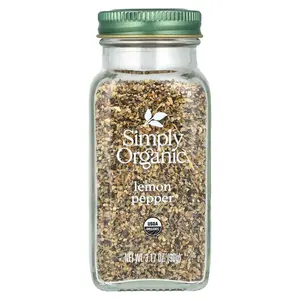 Simply Organic Lemon Pepper, 3.17 oz (90 g)
