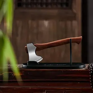 Mini Stainless Steel Axe – The Ultimate Creative Desk Gadget! Perfect Pocket-Sized Tool for Opening Parcels & Packages. A Unique Gift for Office Desks & Home Decor.