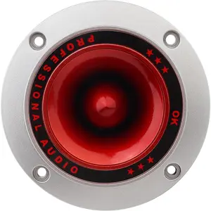 Car Tweeter, 1 Piece 4 inch High Efficiency Mini Tweeter Speakers for Vehicle/Outdoor Audio Modification (1)