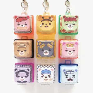 Series 6 Bear Creamy Clicky Keychain