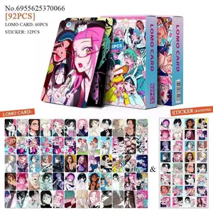 55/92Pcs/Set Korean Manga Alien Stage LOMO Card Sticker Mizi Sua Ivan Till Hyuna Luka Printing Card Anime Cards Cosplay Props