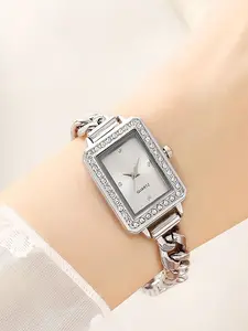 Women's Fashion Watch, Colorful Bracelet Watch, Square Quartz Jewelry Watch, Christmas, Valentine's Day, Anniversary, Birthday Gift