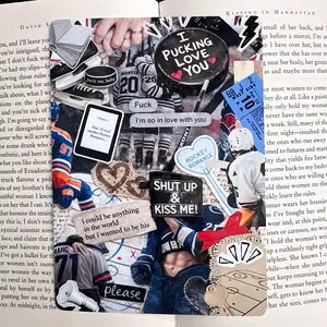 Hockey Romance Lover Kindle Insert | E-Reader Kindle Device Basic/Paperwhite