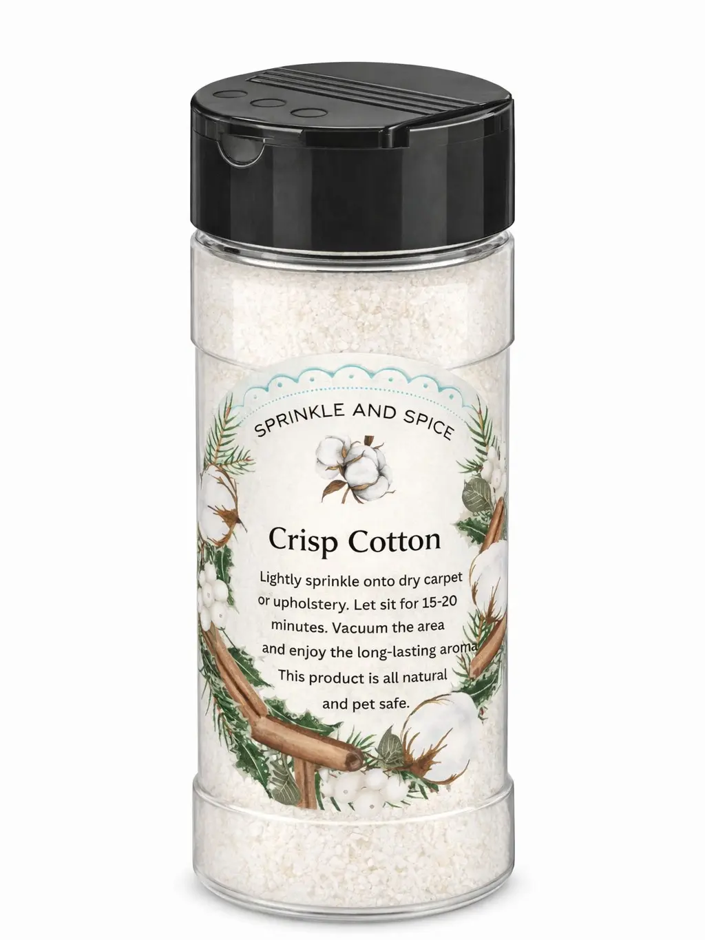 Spice and Spice: Crisp Cotton Carpet and Upholstery Refresher