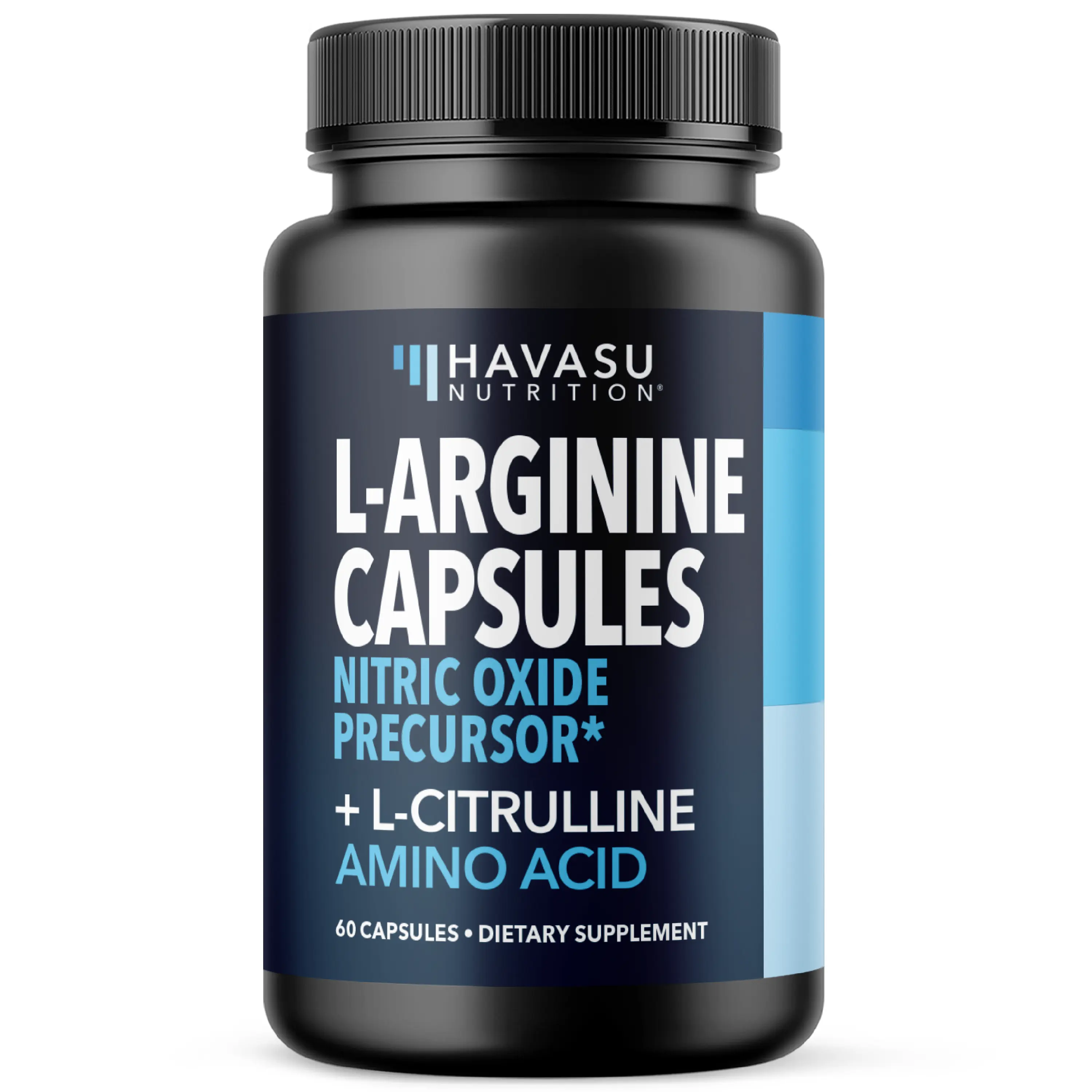 L-Arginine Capsules for Active Males - 60 Count, Non-GMO, 1200mg Blend of L Arginine and L Citrulline - Arginine Supplement for Enhanced Performance - L Arginine 1000mg for Muscle Support