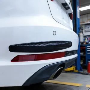 6pcs Car Bumper & Door Edge Anti-Scratch Protection Strip