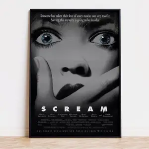 Scream Movie Poster, High Quality Ready To Print