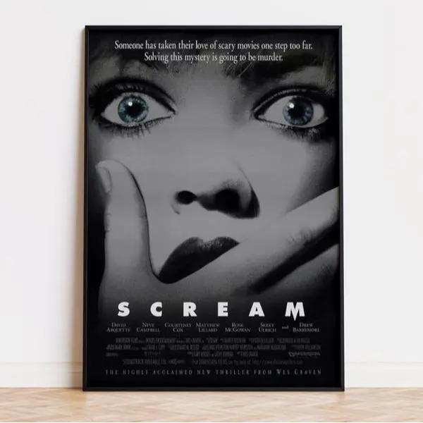 Scream Movie Poster, High Quality Ready To Print Scream Movie Poster, High Quality Ready To Print