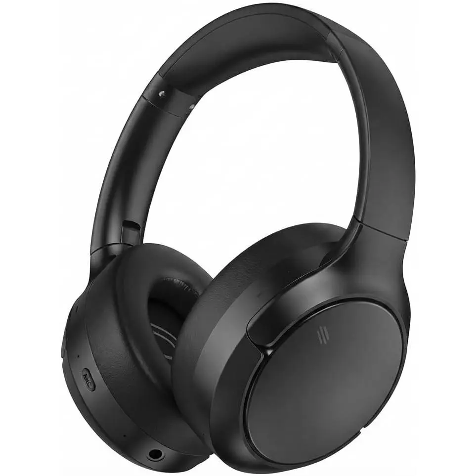 Noise Cancelling Headphones - Bluetooth 6.0 Wireless Over Ear Headphones with 35dB ANC, 66H Playtime, Dual Device Pairing, Transparency Mode, USB-C