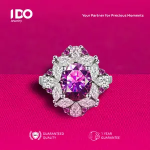 [Crazy Sale] FS-R72 Ring Women Accessories Elegant Beautiful and Luxurious Wedding Couple I DO Jewelry Official R72
