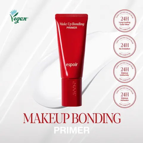 [Espoir Official][NEW] Makeup Bonding Primer | Hydrating Face Primer with Hyaluronic Acid, Smooths Skin & Grips Makeup | Vegan K-Beauty