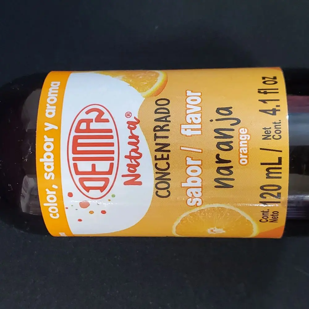 Concentrado: Naranja/Orange Flavor Extract