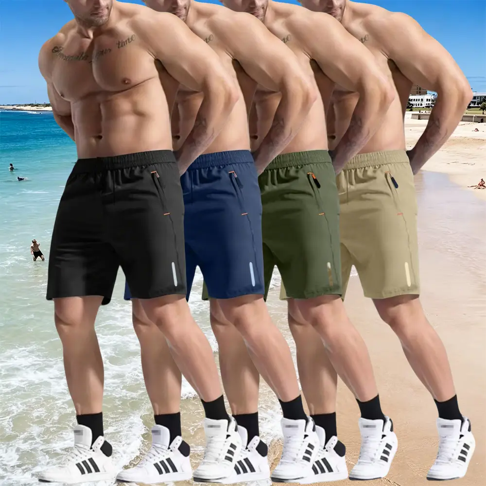 Black + Dark Blue + Army Green + Khaki