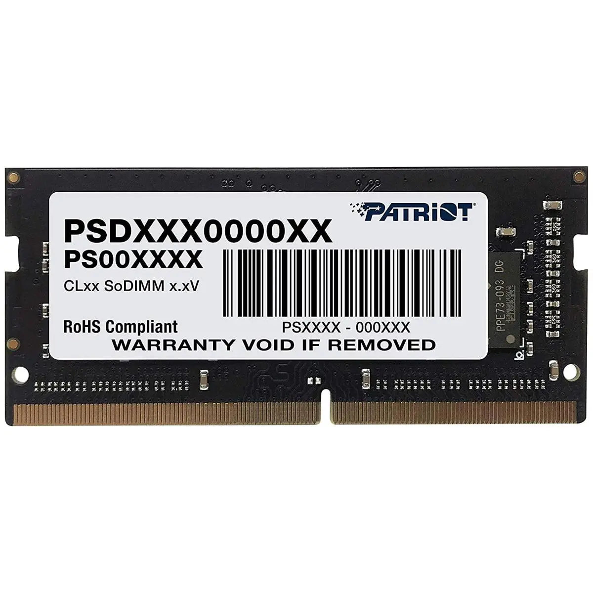 Patriot Signature Line Series DDR4 Notebook Memory Module - 8GB (1x8GB) 2400MHz Speed, CL17 Timing, SODIMM for Laptop Memory Upgrade, Default Specs
