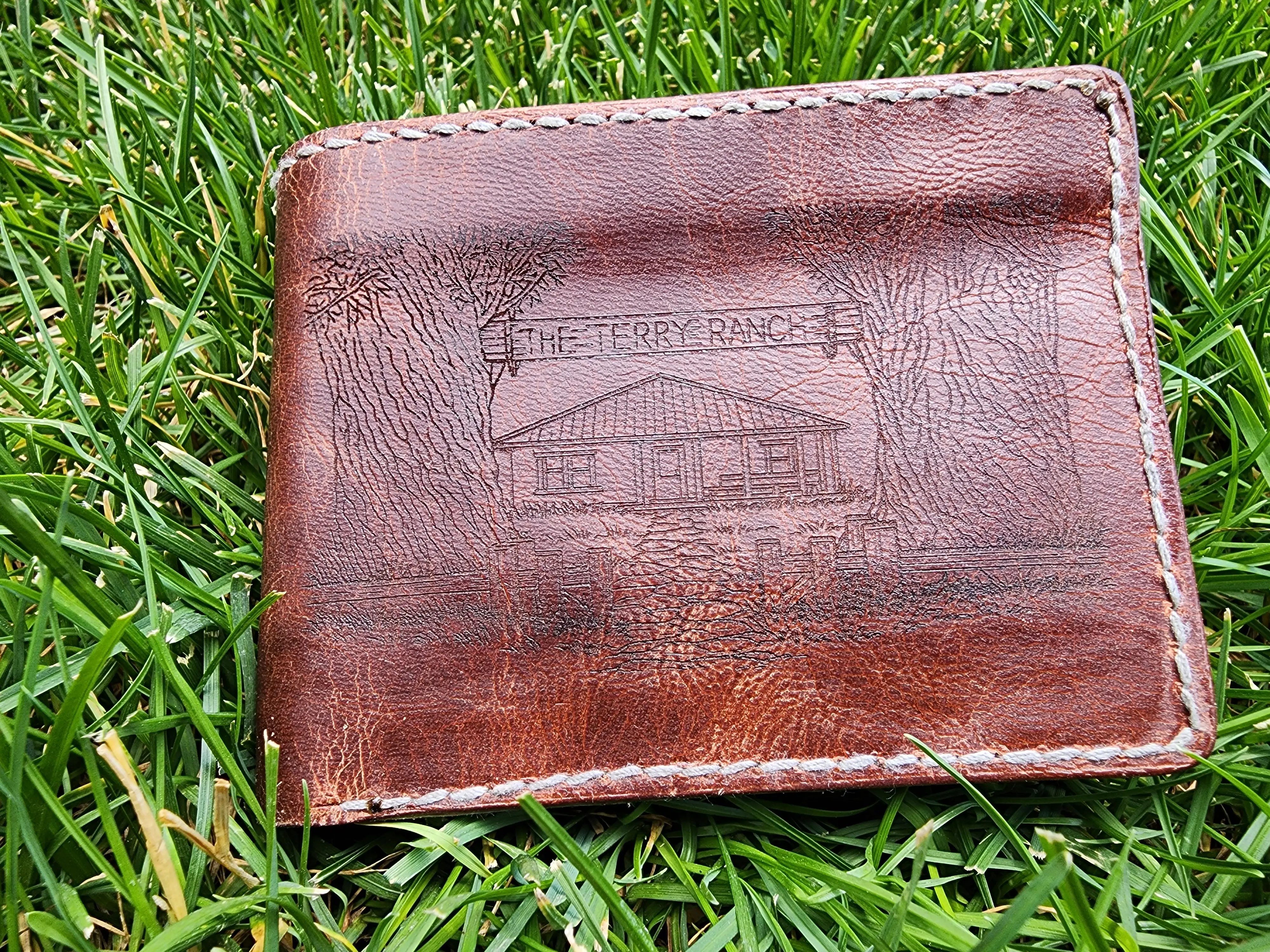 Personalized Wallet – Handmade Bifold Wallet – Custom Engraved Gift for Men – Genuine Leather