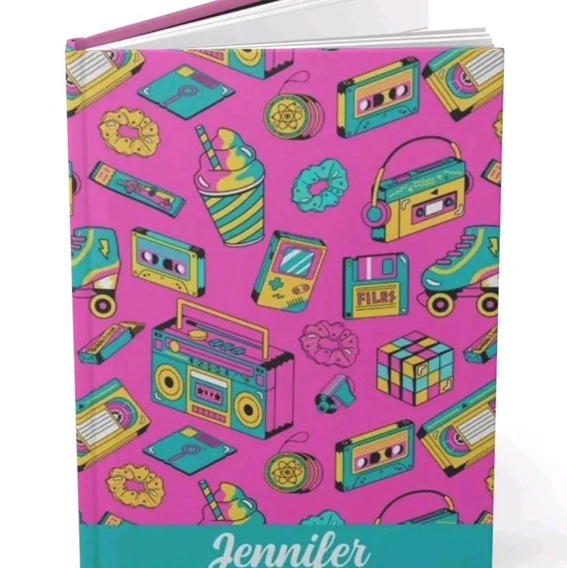 1990 Vintage Custom Personalized Journal sketchbook