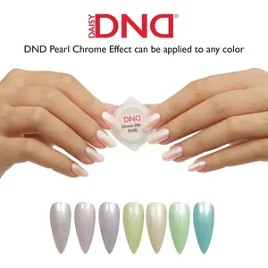 DND Pearl Chrome Effect Powder #2 Nail Art