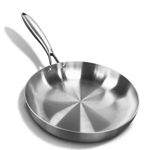 PureCook Stainless Steel Skillet - Ideal for Cooking with Ease - Pans, Cookware